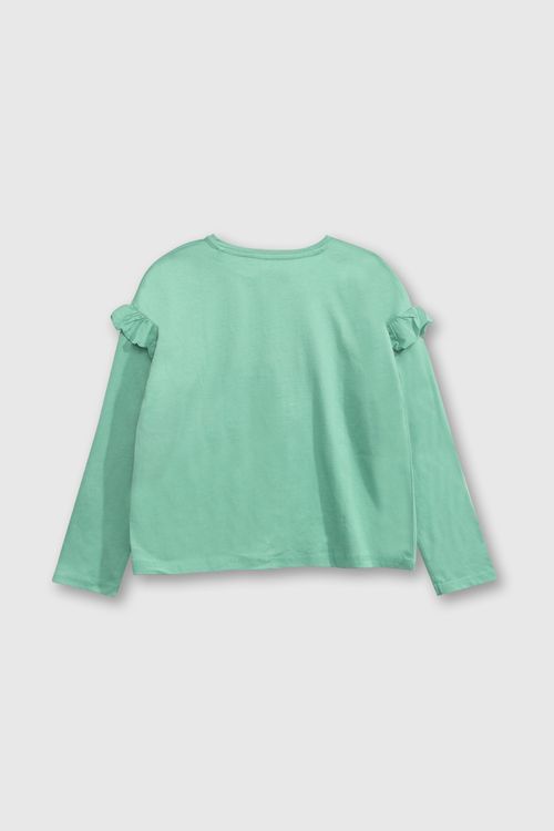Polo De Niña Colección Verde