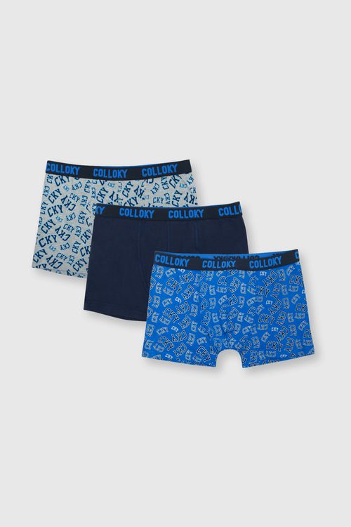 Bóxer De Niño Colección Azul