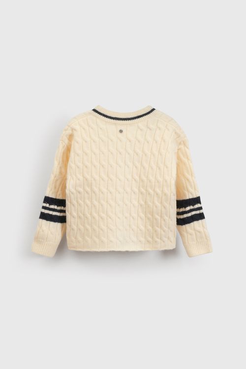 Sweater De Niña Colección Blanco