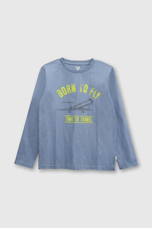 Polo De Niño Everyday Celeste