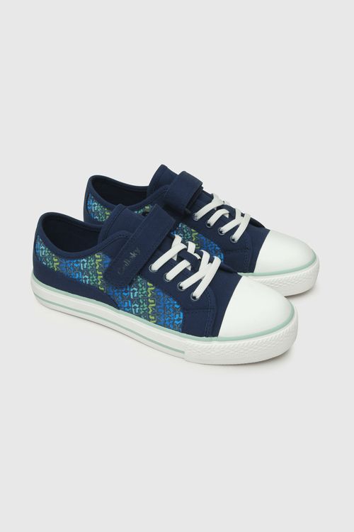 Zapatilla De Niño Lifestyle Azul / Blue