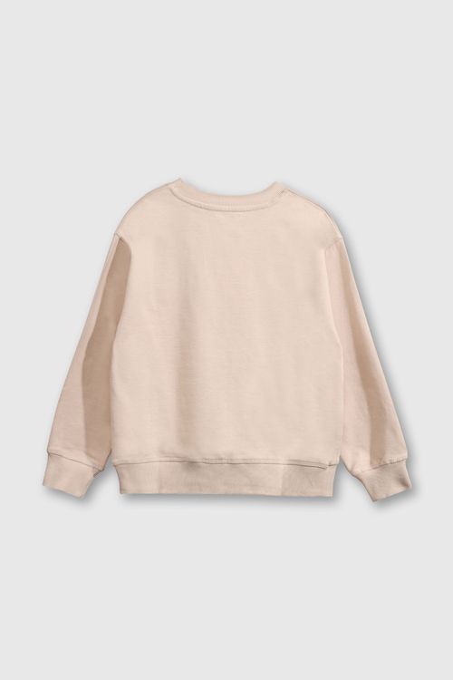 Polera De Niña Beige