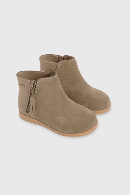 Bootie De Niña Colección Café