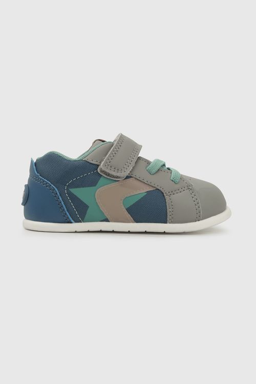 Zapatilla Urbana De Niño Gris