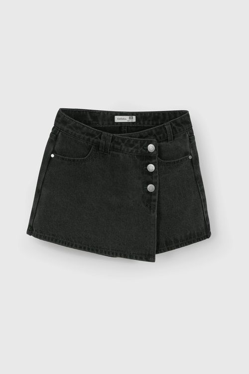 Falda De Niña Colección Negro