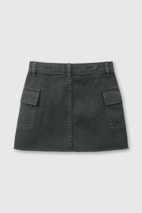 Falda De Niña Colección Gris