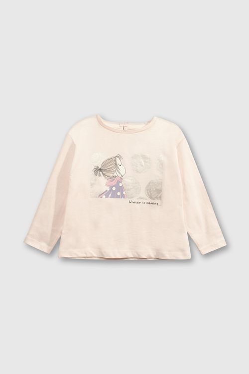 Polo De Niña Colección Rosado