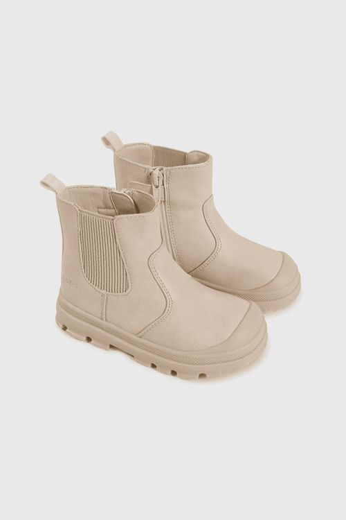 Bootie De Niña Colección Beige