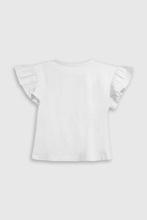 Polo De Niña Blanco