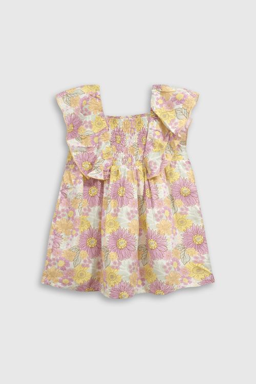 Vestido De Niña Multicolor