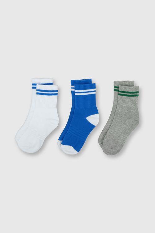 Medias De Niña Colección Gris Melange