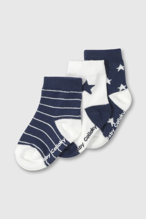 Medias Deportivas De Niño Colección Azul