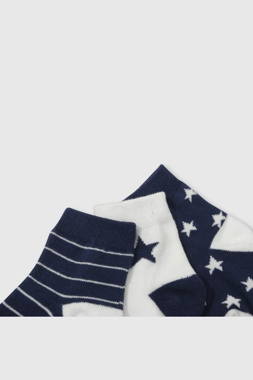 Medias Deportivas De Niño Colección Azul