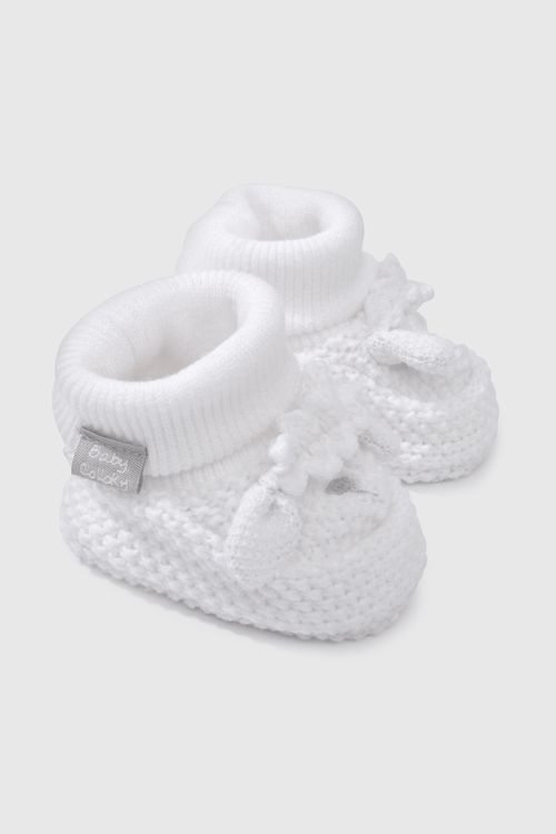 Pantufla De Niña Blanco