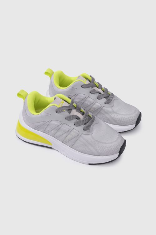 Zapatilla Deportiva De Niño Gris