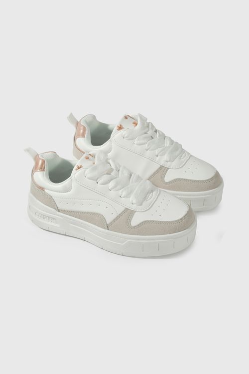 Zapatilla De Niña Lifestyle Blanco