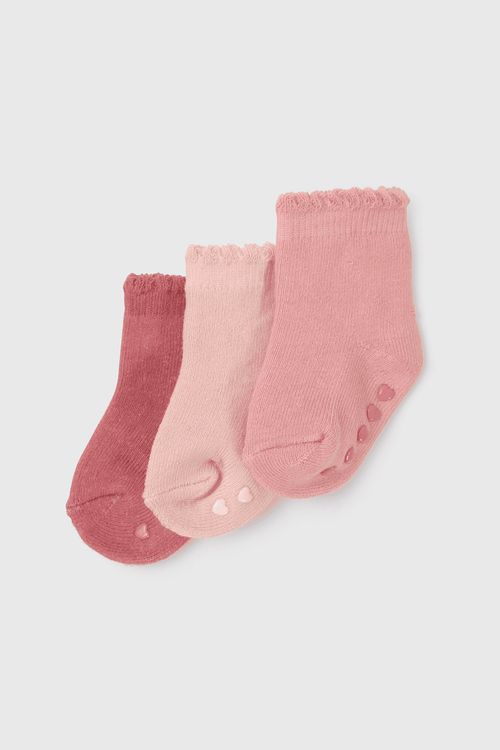 Medias Deportivas De Niña Colección Rosado