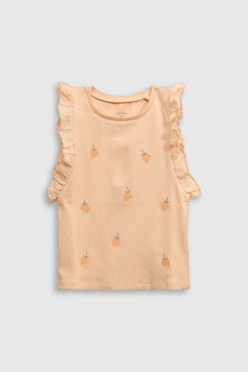 Polo De Niña Naranjo