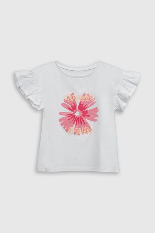 Polo De Niña Blanco