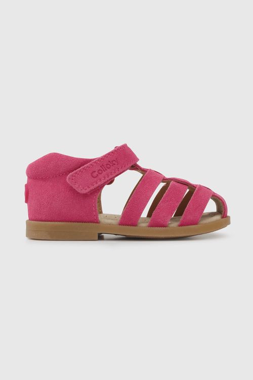 Sandalia De Niña Fucsia