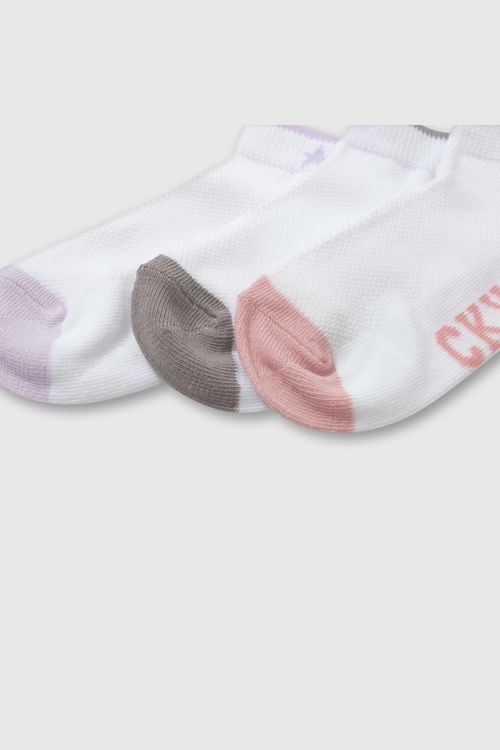 Medias Cortas De Niña Blanco