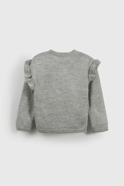 chompa De Niña Colección Gris