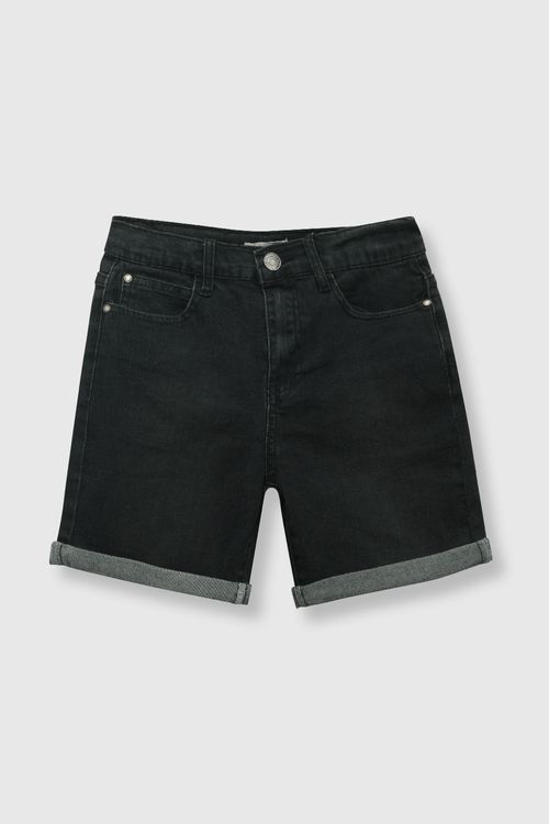 Bermuda De Niño Jeans & Co Negro / Black