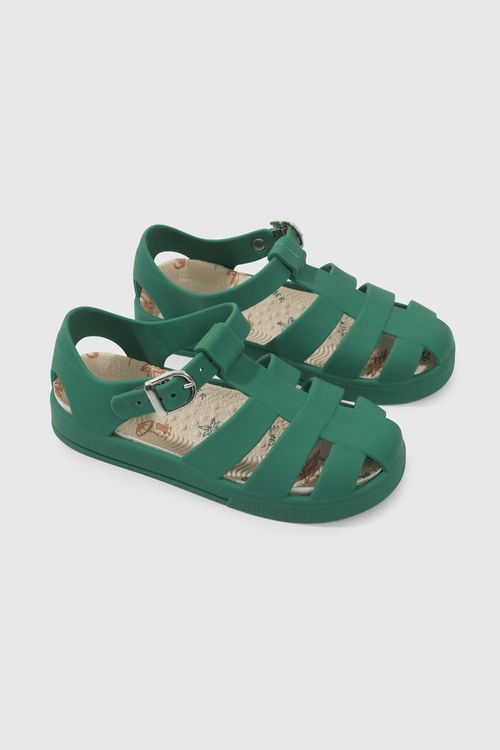 Sandalia De Niña Verde