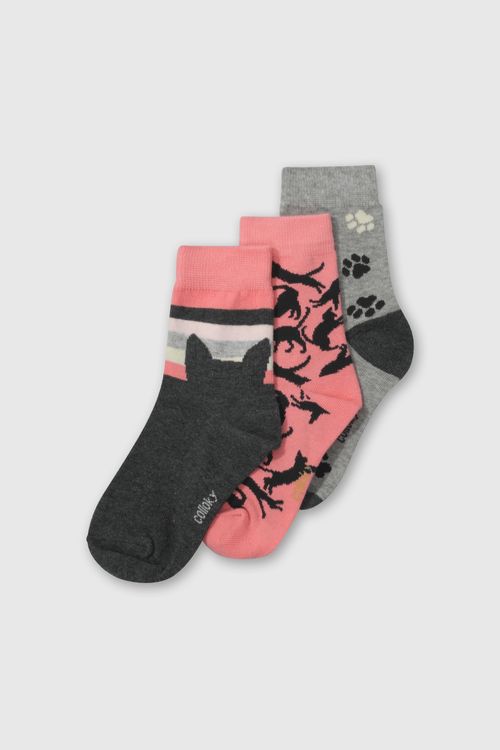 Medias De Niña Colección Rosado