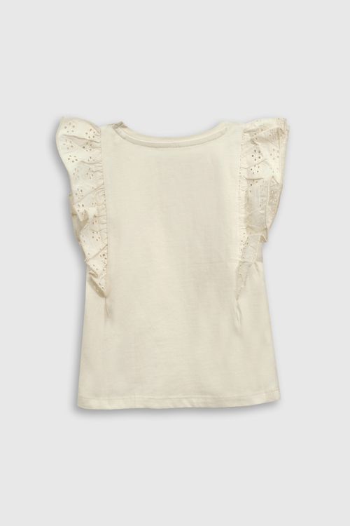 Polo De Niña Beige