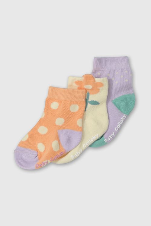 Medias Deportivas De Niña Colección Morado