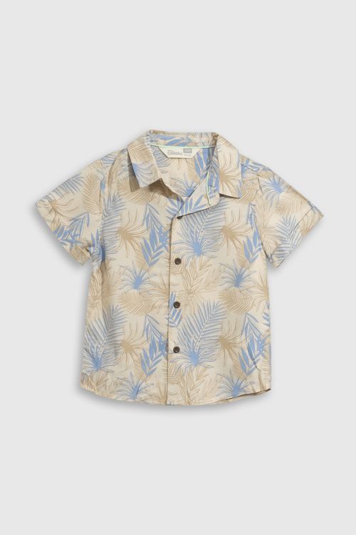 Camisa De Niño Beige