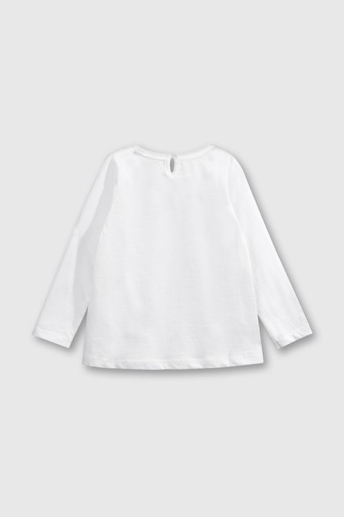 Polo De Niña Blanco