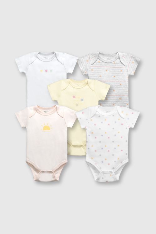 Pack Bodys De Niña Colección Off White