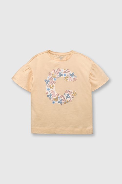 Polo De Niña Colección Naranjo