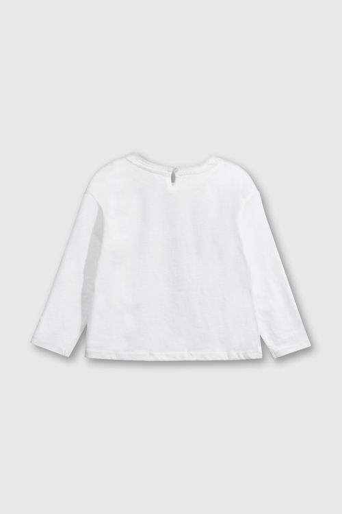 Polo De Niña Blanco