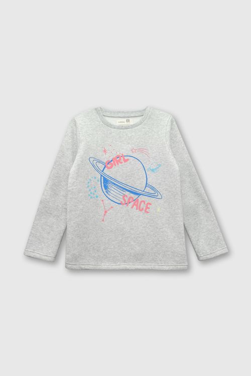 Pijama De Niña Colección Gris