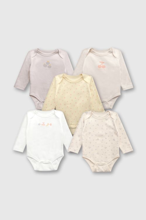 Body De Niña Colección Beige