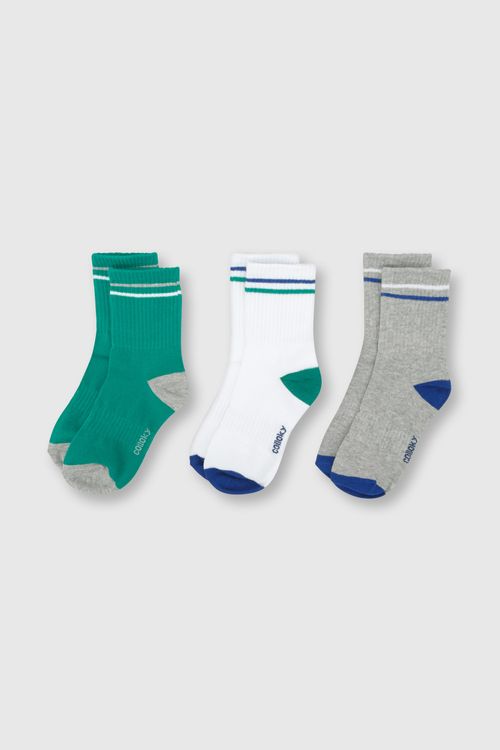 Medias De Niño Colección Gris Melange