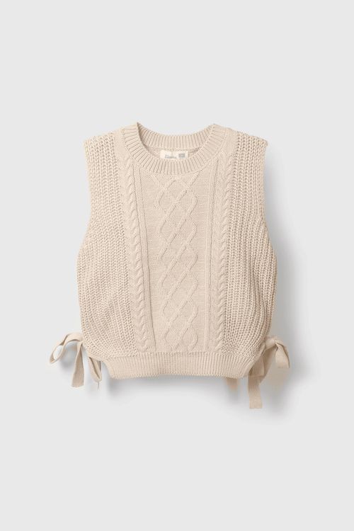 Sweater De Niña Colección Beige