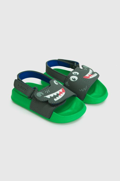 Sandalia De Niño Playa Gray / Gris