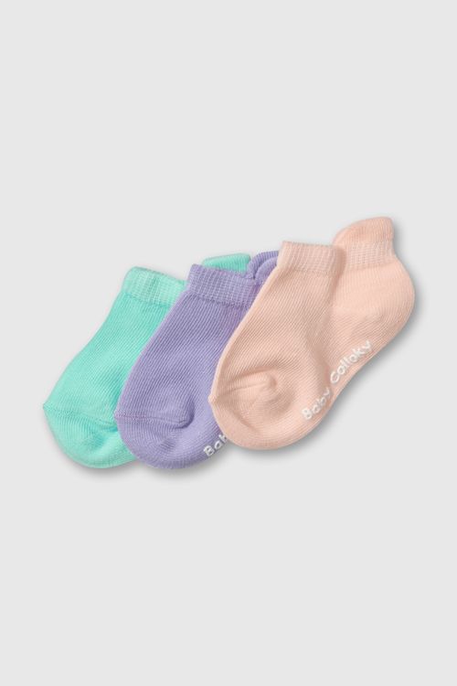 Medias Cortas De Niña Rosado