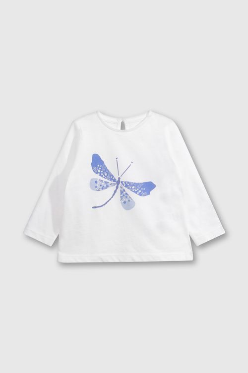 Polo De Niña Blanco