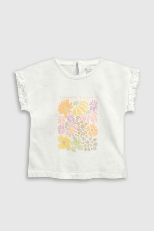 Polo De Niña Blanco