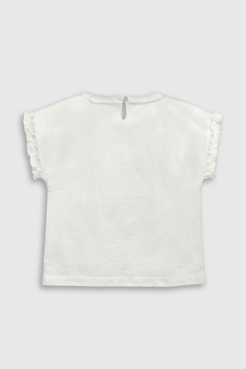 Polo De Niña Blanco