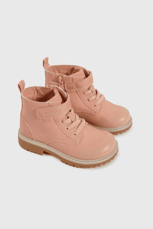 Botín De Niña Colección Rosado