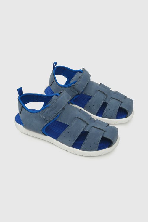 Sandalia De Niño Azul