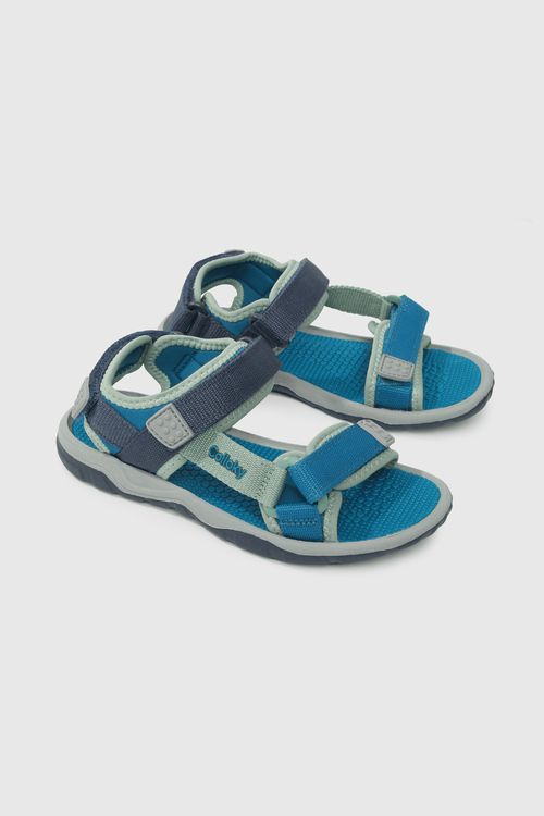 Sandalia De Niño Azul