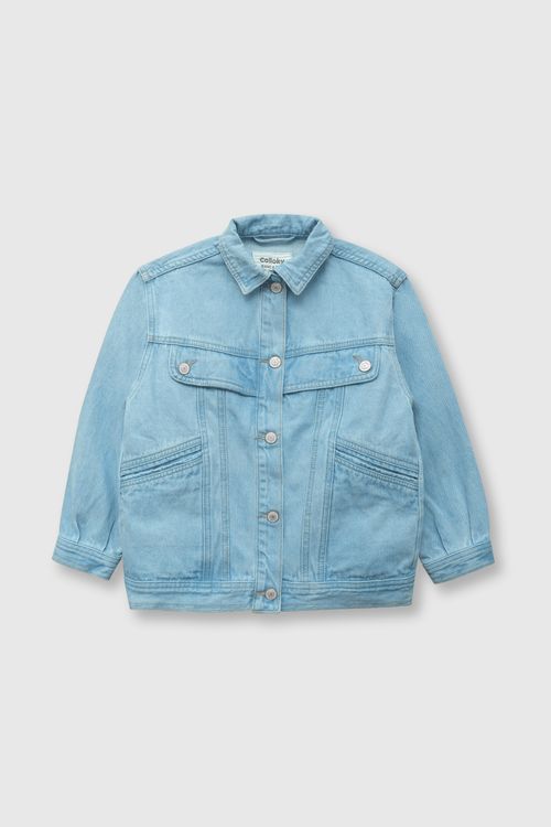 Chaqueta De Niña Jeans & Co Light Blue