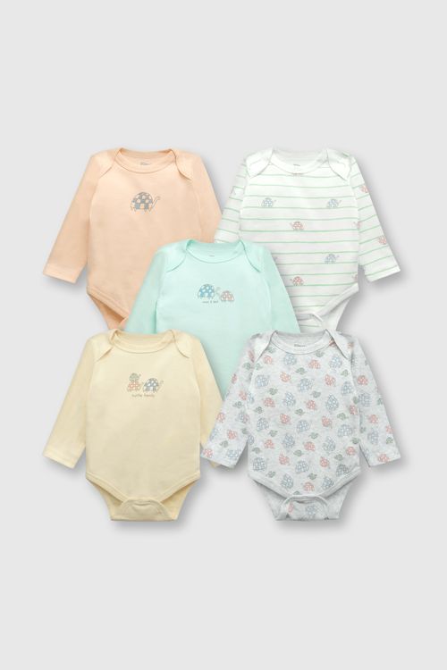 Pack Bodys De Niño Colección Gris